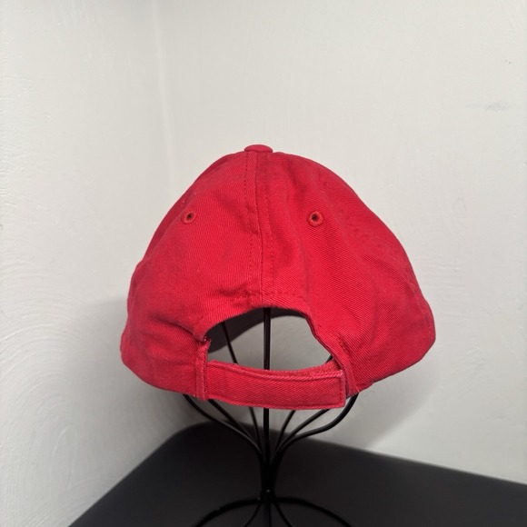 Washington Nationals Baseball Cap Hat MLB Nats Red Unisex Cotton‎ Hook and Loop - Picture 3 of 6